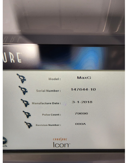 cynosure palomar icon laser 2018 sale