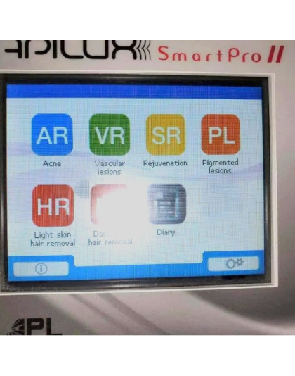 User Applying IPL Treatment